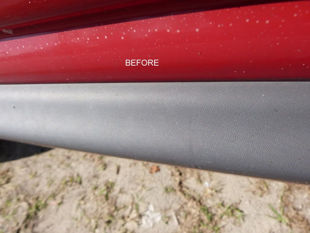 Review Solution Finish “Brings Black Back” (Trim Restoration Product)
